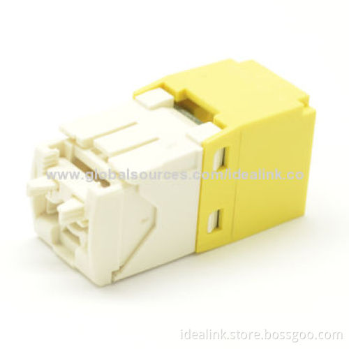 Cat5e/6 Modular/Keystone Jacket UTP, Suitable for 24AWG Cables and RJ45 Connectors